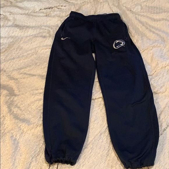 navy blue nike sweatpants mens